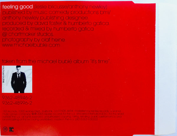Michael Bublé : Feeling Good (CD, Single, Promo)