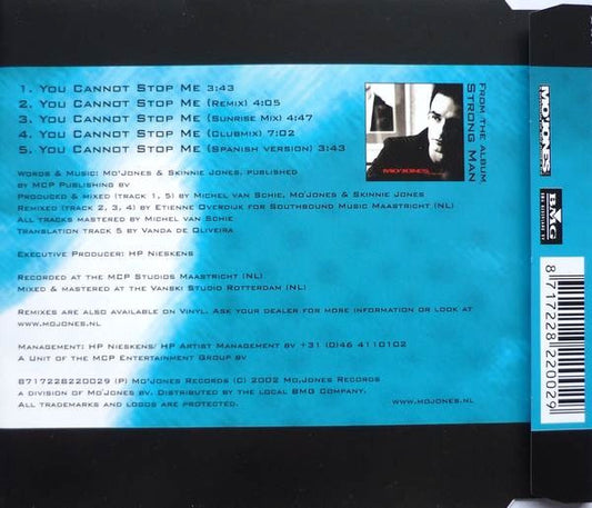 Mo'Jones : You Cannot Stop Me (CD, Maxi)