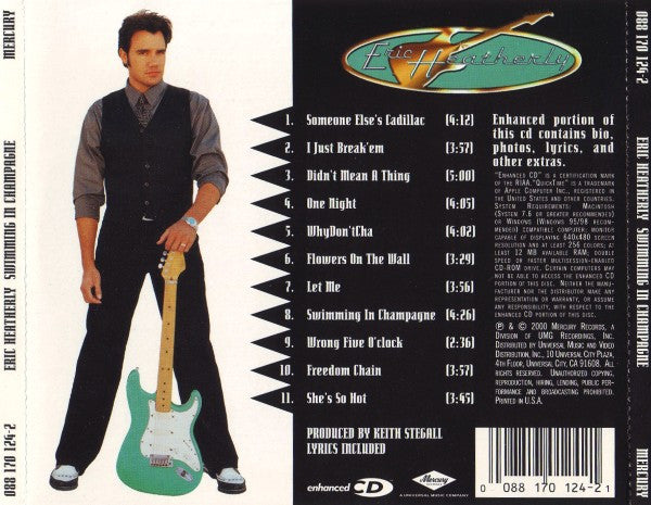 Eric Heatherly : Swimming In Champagne (CD, Album, Enh)