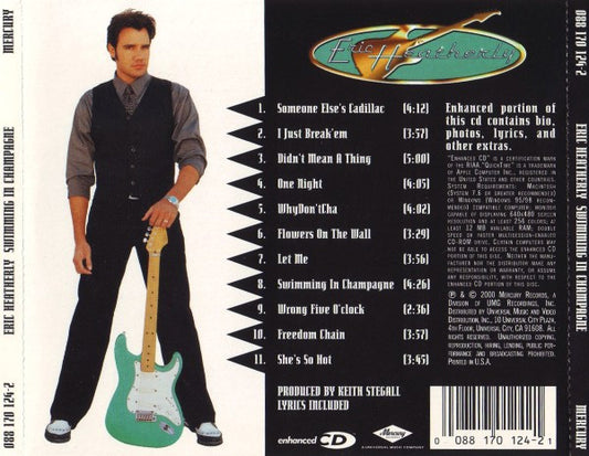 Eric Heatherly : Swimming In Champagne (CD, Album, Enh)