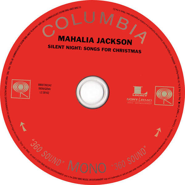 Mahalia Jackson : Silent Night - Songs For Christmas (CD, Album, RE, Exp)