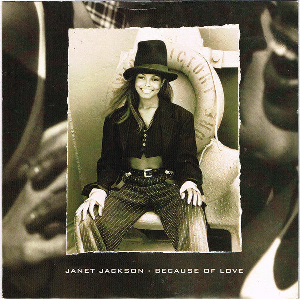 Janet Jackson : Because Of Love (7", Single)