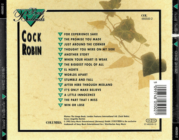 Cock Robin : Best Ballads (CD, Comp)