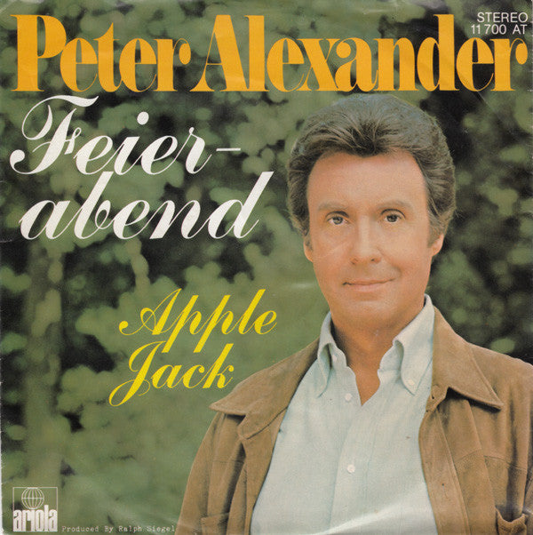Peter Alexander : Feierabend (7", Single)
