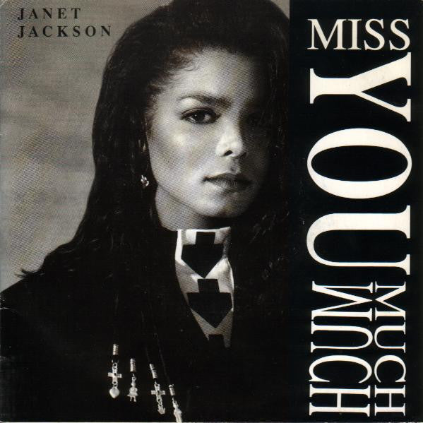 Janet Jackson : Miss You Much (7", Single, Promo)