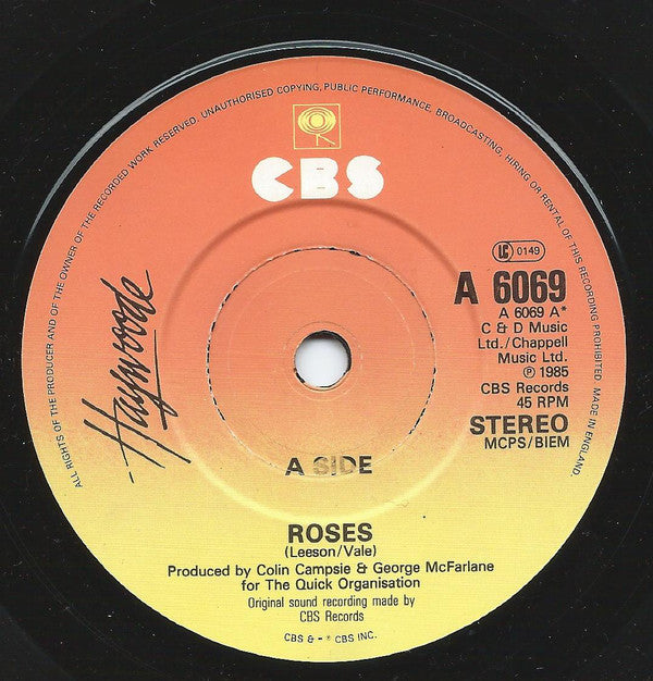 Haywoode : Roses (7")