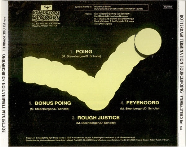 Rotterdam Termination Source : Poing (CD, Maxi)