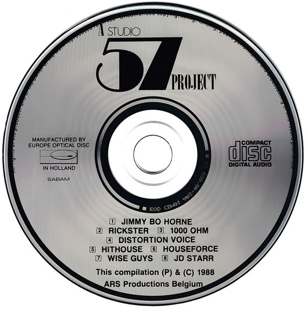 Various : A Studio 57 Project - Euro-Housemixes 8 (CD, Comp, Mixed)