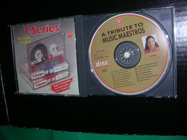 Anuradha Paudwal, Sonu Nigam : A Tribute To Music Maestros (CD)