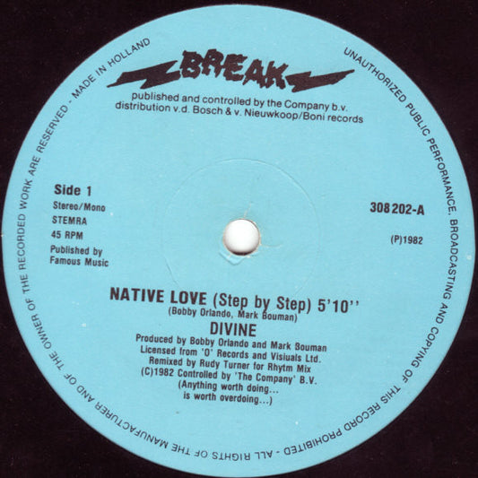 Divine : Native Love (Step By Step) (12")