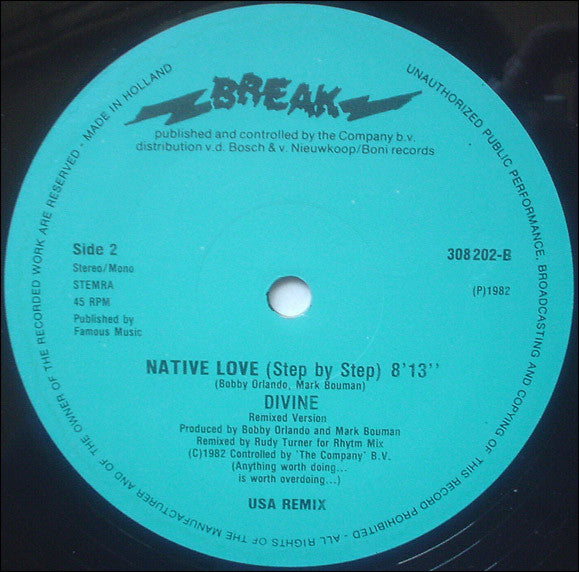Divine : Native Love (Step By Step) (12")