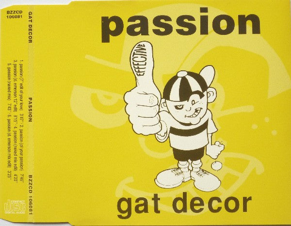 Gat Decor : Passion (CD, Maxi)