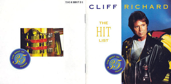 Cliff Richard : The Hit List (The Best Of 35 Years) (2xCD, Comp)