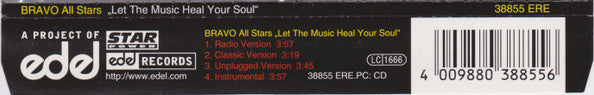 Bravo All Stars : Let The Music Heal Your Soul (CD, Maxi)