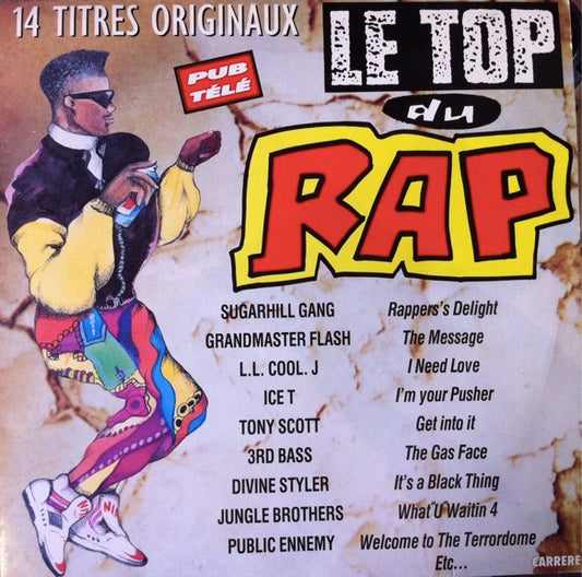 Various : Le Top Du Rap (LP, Comp)