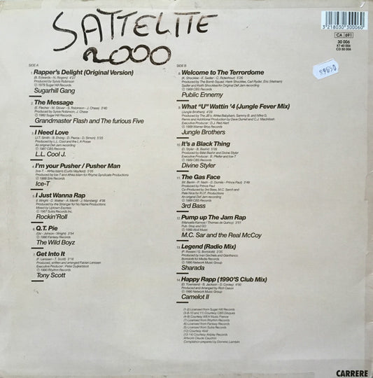 Various : Le Top Du Rap (LP, Comp)