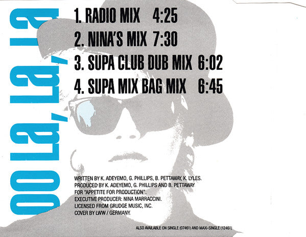 Mizz Mitchell : Oo La, La, La (CD, Maxi)