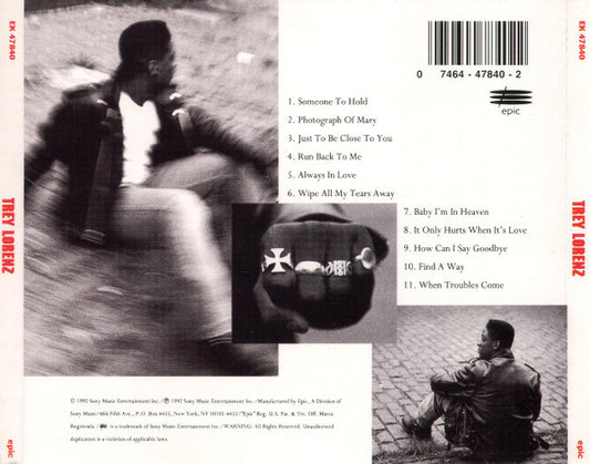 Trey Lorenz : Trey Lorenz (CD, Album, Pit)
