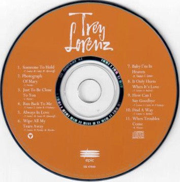 Trey Lorenz : Trey Lorenz (CD, Album, Pit)