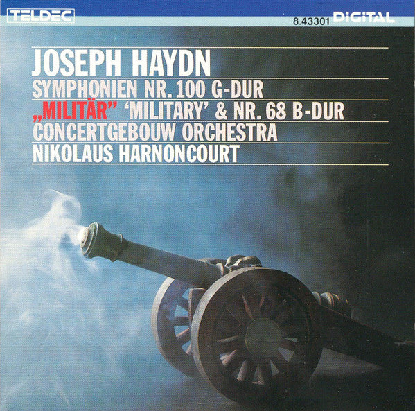 Joseph Haydn, Concertgebouworkest, Nikolaus Harnoncourt : Symphonien NR. 100 G-DUR "Militär" = "Military" & Nr. 68 B-Dur (CD, Album)