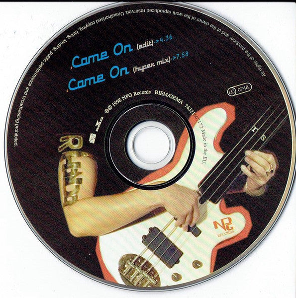 The New Power Generation : Come On (CD, Single, Car)