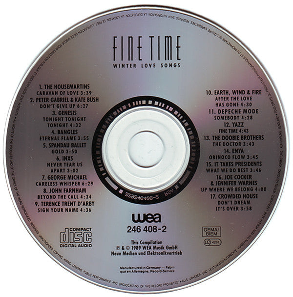 Various : Fine Time (Winter Love Songs) (CD, Comp)