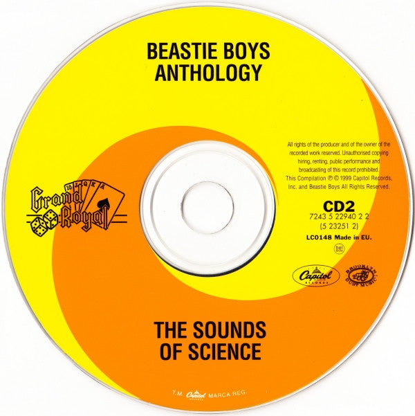 Beastie Boys : Anthology: The Sounds Of Science (2xCD, Comp, Ltd, Dig)