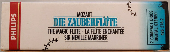 Wolfgang Amadeus Mozart - Kiri Te Kanawa · Cheryl Studer · Francisco Araiza · Samuel Ramey · Olaf Bär · Eva Lind · José van Dam · The Ambrosian Opera Chorus · The Academy Of St. Martin-in-the-Fields · Sir Neville Marriner : Die Zauberflöte (2xCD, Album, RE + Box, Sli)