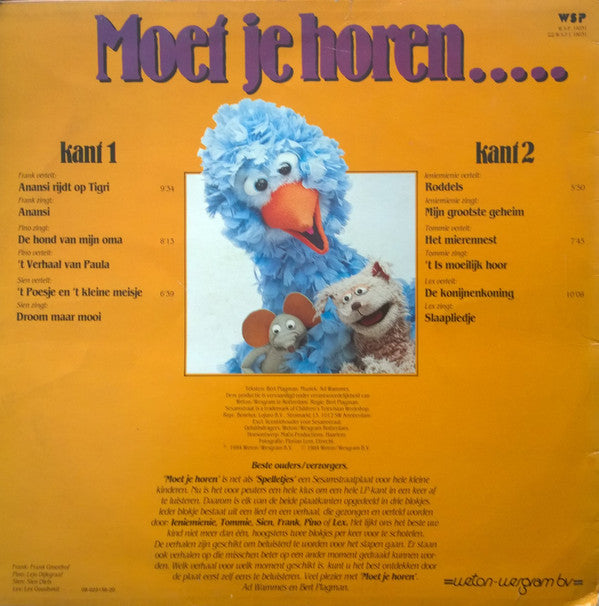 Sesamstraat : Moet Je Horen..... (LP)