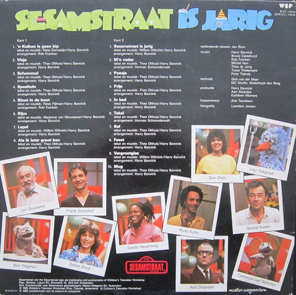 Sesamstraat : Sesamstraat Is Jarig (LP)