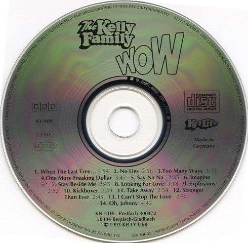 The Kelly Family : Wow (CD, Album)