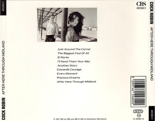 Cock Robin : After Here Through Midland (CD, Album, RE)
