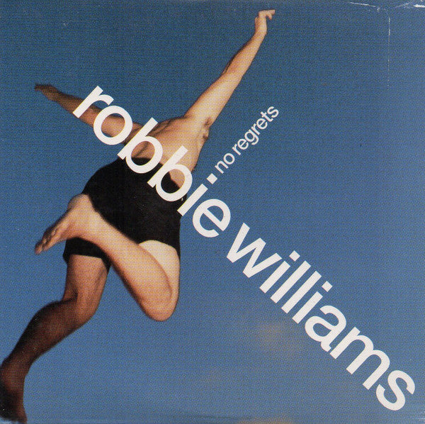 Robbie Williams : No Regrets (CD, Single, Car)