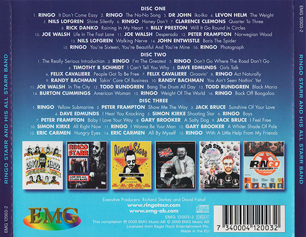 Ringo Starr And His All Starr Band* : The Anthology... So Far (3xCD, Comp)