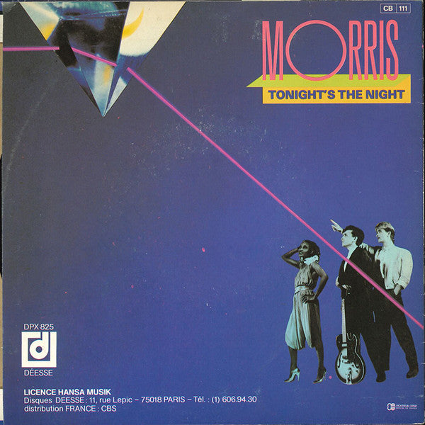 Morris (6) : Tonight's The Night (7", Single)