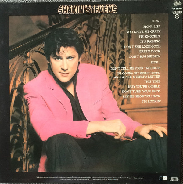 Shakin' Stevens : Shaky (LP, Album)