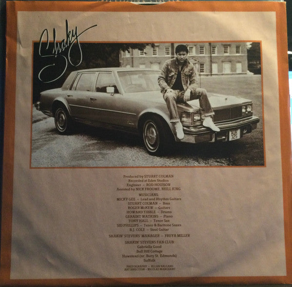 Shakin' Stevens : Shaky (LP, Album)