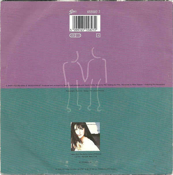 Basia : Baby You're Mine (7")