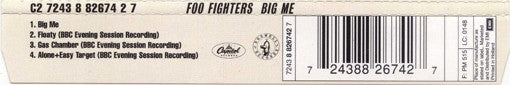 Foo Fighters : Big Me (CD, Single)