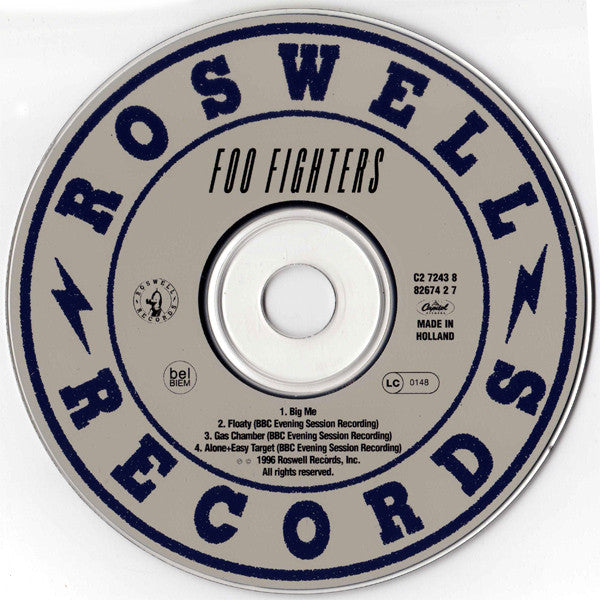 Foo Fighters : Big Me (CD, Single)