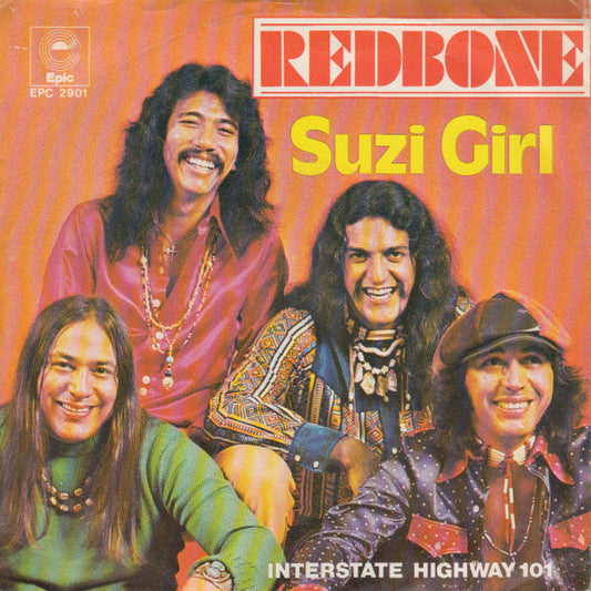 Redbone : Suzi Girl (7", Single, Pus)