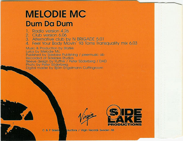 Melodie MC : Dum Da Dum (CD, Maxi)