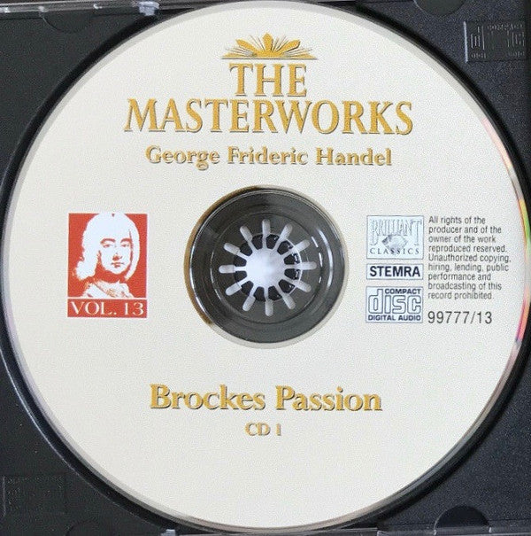 Georg Friedrich Händel : Brockes Passion (3xCD, Album, RE)