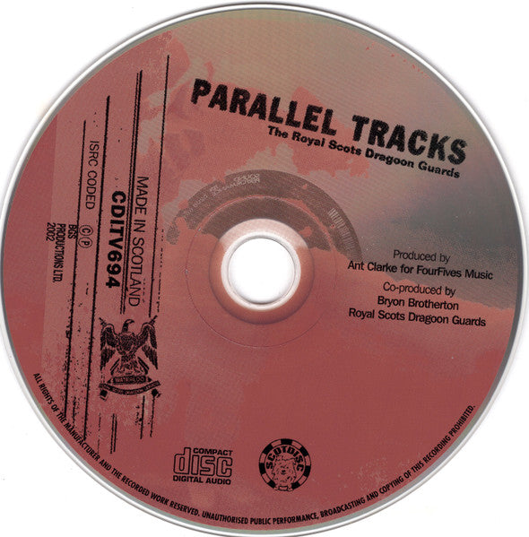 The Royal Scots Dragoon Guards : Parallel Tracks Going Home (CD, Album, RE)