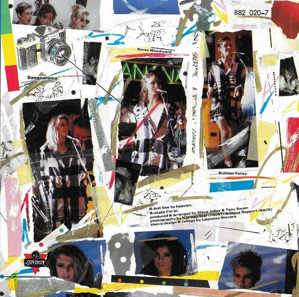 Bananarama : Hotline To Heaven (7", Single)