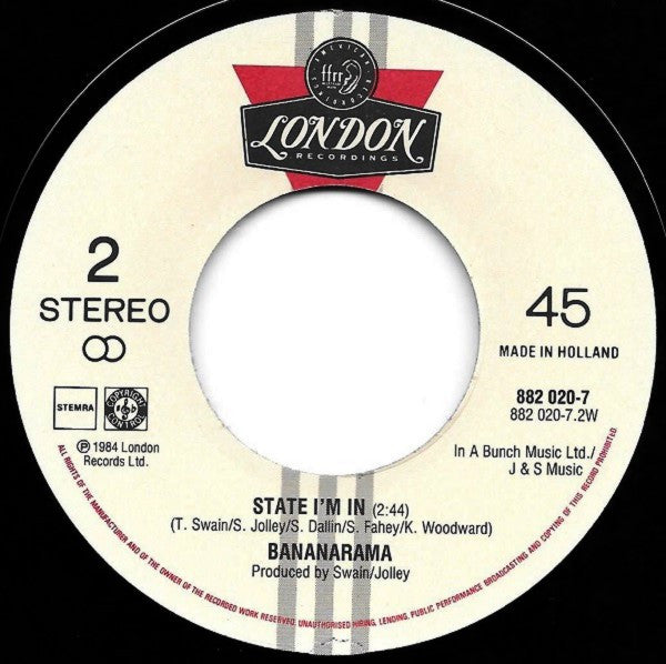 Bananarama : Hotline To Heaven (7", Single)