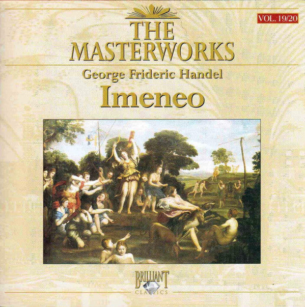 Georg Friedrich Händel : Imeneo (2xCD, Album, RE)