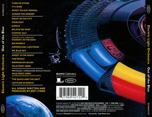 Electric Light Orchestra : Out Of The Blue (CD, Album, RE, RM)