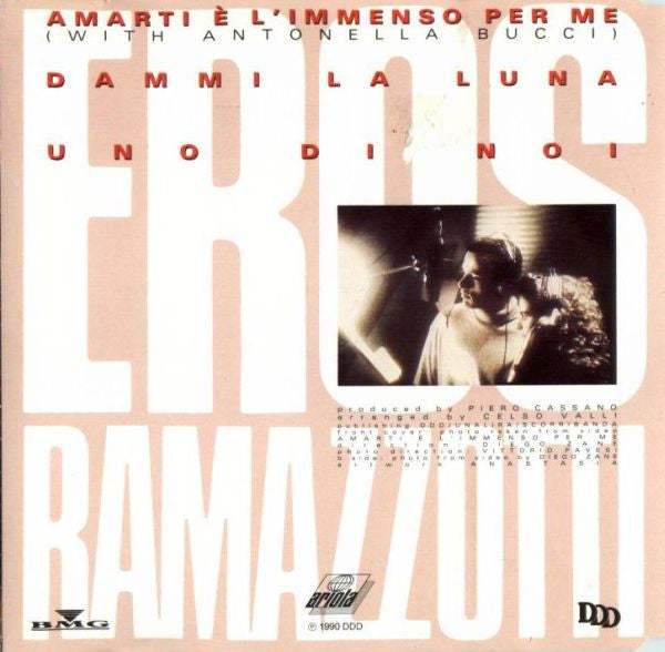 Eros Ramazzotti : Amarti È L'Immenso Per Me (CD, Maxi)