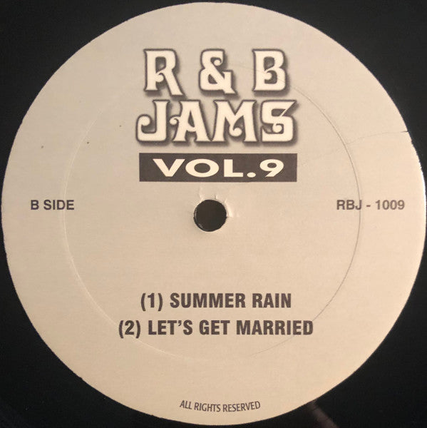 Various : R&B Jams Vol. 9 (12")
